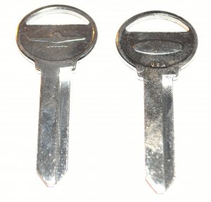 Thunderbird Key Blank TRUNK Thunderbird Logo 2 Keys