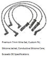 SPARK PLUG WIRES GRAND AM CALAIS SKYLARK 2.5L 1987 1988 1989 1990 1991