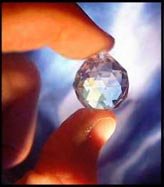 SPECIAL EFFECTS CRYSTAL MULTIFACETED QUARTZ sunbeams