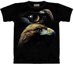 The Mountain Golden Eagle Collage T-shirt Med-XXXL Free shipping