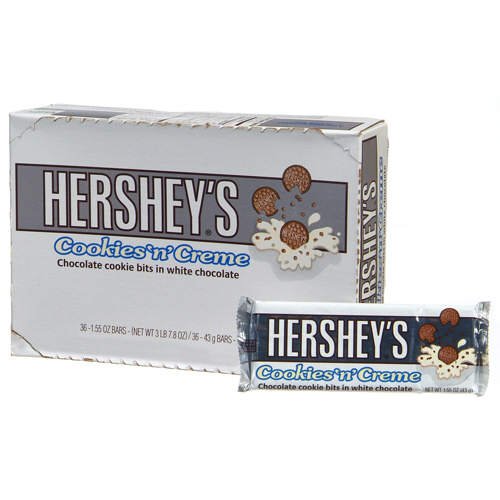 Hersheys Cookies N Creme White Chocolate Bars 36 Bars