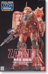 1/100 MG MS-06S Zaku II (Crystal Ver.)