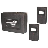 Linear Delta 3 DD Receiver Set with Two Remotes Garage Opener DNP00006 8 DIP Code Switches 310 MHz