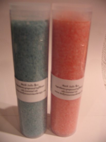 Handmade Fragranced Fizzing Bath Salts 1 Pound You Pick Scent