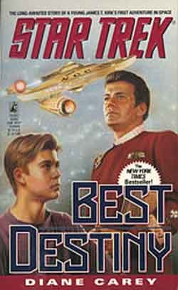 Star Trek: Best Destiny - Book by Diane L. Carey - Star TreK Original Series Hard Cover