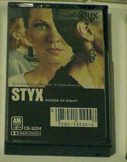 Pieces Of Eight - Styx (Cassette 1978 A&M Records)
