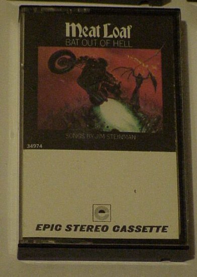 Bat Out Of Hell - Meat Loaf (Cassette 1977) Epic