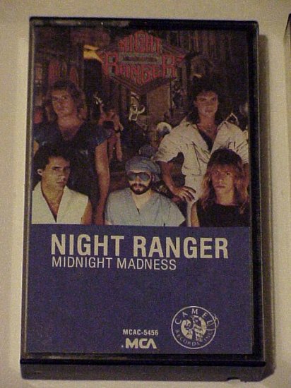 Midnight Madness - Night Ranger (Cassette 1983)