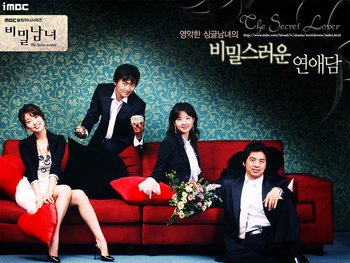 Korean Drama DVD: The secret lovers, english subtitles