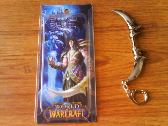 Anime World Of Warcraft Key Chain/Ring #4