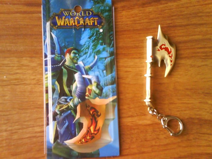 Anime World Of Warcraft Key Chain/Ring #6