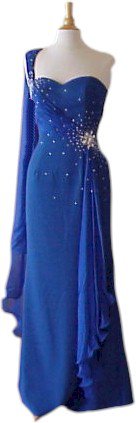 Darius Cordell Style #1071B - one shoulder formal evening dresses