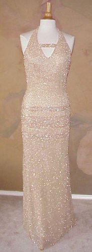 Dress Designer | #3099 - Halter Evening Gowns - Pageant Wear - Beaded Dresses