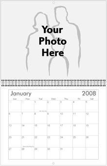 Custom Photo Wall Calendar