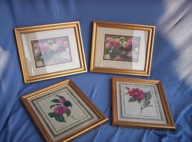 Set of 4 Floral Prints