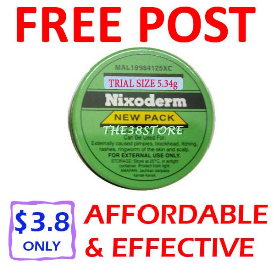 NIXODERM for Acne Spot Blemish Ringworm Eczema Rash *Free Shipping*