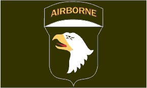 101st Airborne Flag-Screaming Eagles