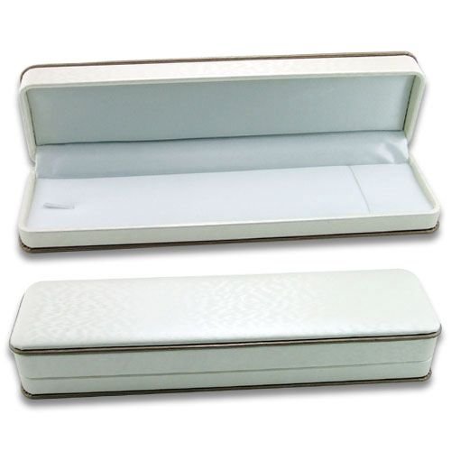 White Brocade Multi-purpose Plastic Box