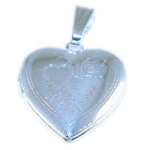 Sterling silver Plated Heart Locket