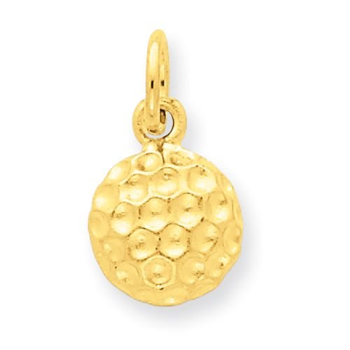 14K GOLD GOLF BALL CHARM