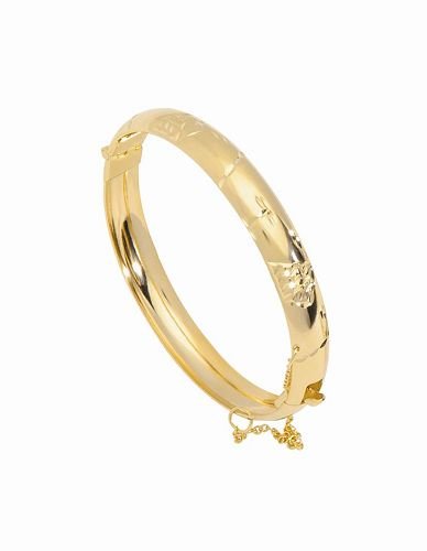 18K Gold Laminate Bangle