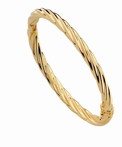 18K Gold Laminate Bangle