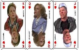 Deck of BTTF2 Playing Cards