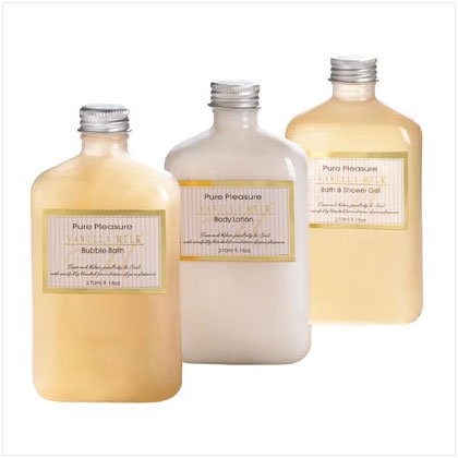 vanilla milk bath set 36399