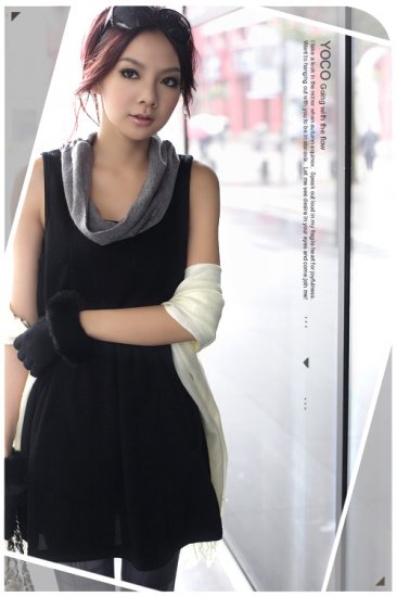 Brown Sleeveless Short Dress (Item no. P09010421)