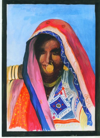 Rajasthani lady