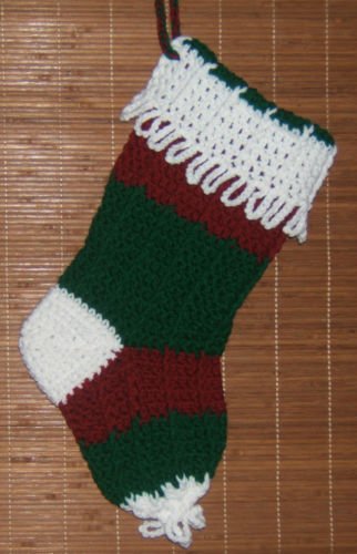 Lovely Variety of Crochet Christmas Stockings (Handmade Crochet)