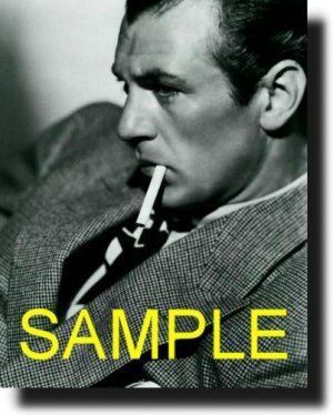 8X10 GARY COOPER 1934 RARE VINTAGE PHOTO PRINT