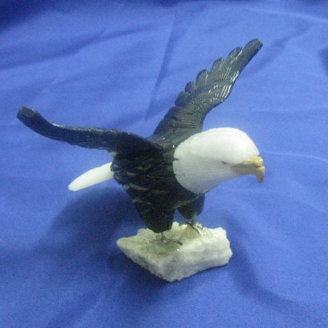 Small Eagle carved on Andean Onyx