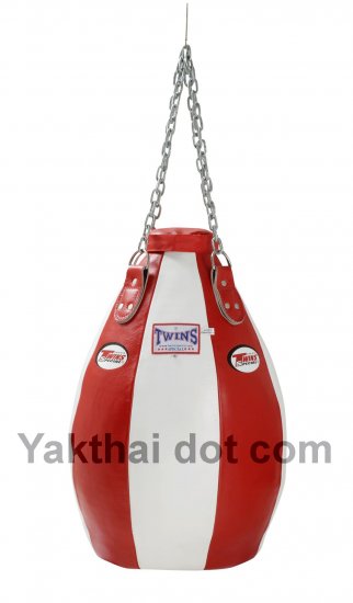 TWINS Teardrop Heavy Bag Full Leather Unfilled - PPL size S