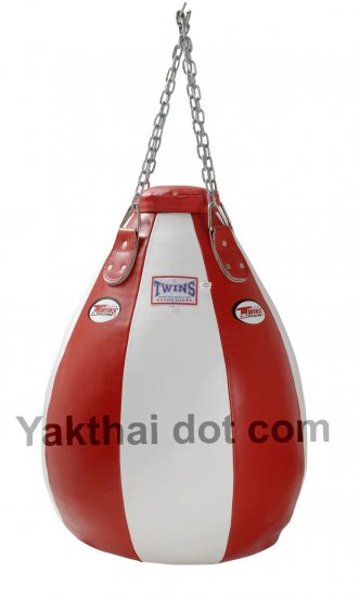 TWINS Teardrop Heavy Bag Full Leather Unfilled - PPL size L