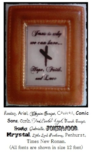 Personalized Picture Frame Soap Favor â Great Gift Idea !!!