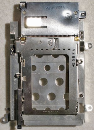 DELL INSPIRON E1705 9400 6000 HARD DRIVE PCMCIA SLOT CAGE