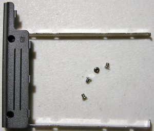 GATEWAY SOLO 1400 1450 HD HARD DRIVE CADDDY W/ SCREWS