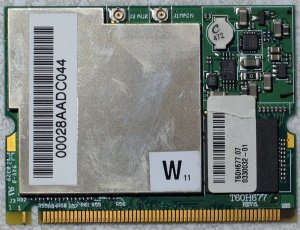 SONY GRT170 GRT250 GRT260G PCI WIRELESS CARD T60H677