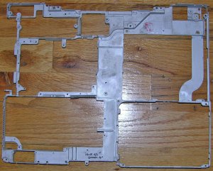 MAC iBOOK G3 14" 600MHz BODY METAL FRAME RIB 805-3176