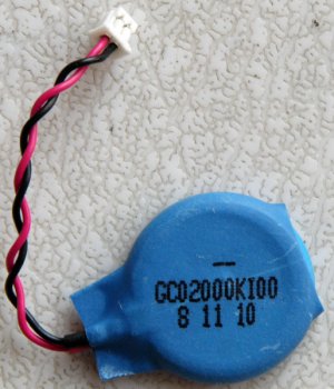 OEM HP PAVILION DV4 DV4T BIOS CMOS BATTERY GC02000KI00