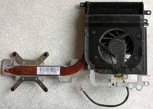 HP PAVILION DV9000 DV9500 AMD CPU HEATSINK & COOLING FAN 438606-001