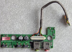COMPAQ PRESARIO 2500 nx9010 ze5700 AUDIO SOUND JACK BOARD DAKT9AAB4B9