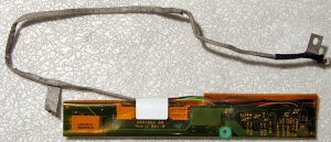APPLE MAC POWERBOOK G4 12" 1.5GHz LCD INVERTER U04I084.00 820-1567-A w/ CABLE