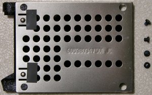 TOSHIBA SATELLITE L300 L305 L305D HD HARD DRIVE CADDY w/ SCREWS