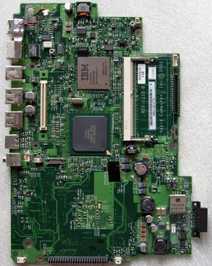 APPLE MAC iBOOK G3 500MHz 12" LOGICBOARD MOTHERBOARD 820-1233-B