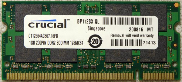 HP PAVILION DV2000 DV6000 DV9000 1GB LAPTOP RAM 434741-001