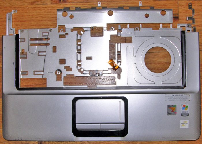 HP PAVILION DV6000 DV6500 DV6525 SERIES PALMREST MOUSE TOUCHPAD 431416-001