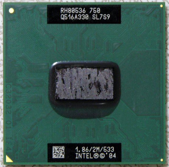 OEM IBM THINKPAD LENOVO T43 INTEL CENTRINO M CPU 1.89GHz SL7S9 39T0047