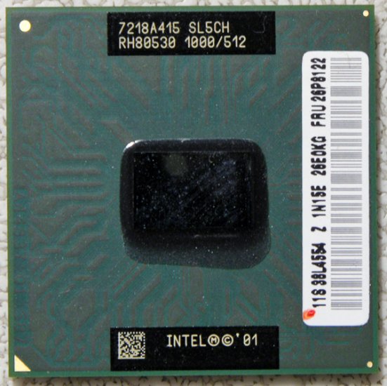OEM IBM THINKPAD T23 A30 INTEL PENTIUM III 3 M 1.0GHz SL5CH 26P8122